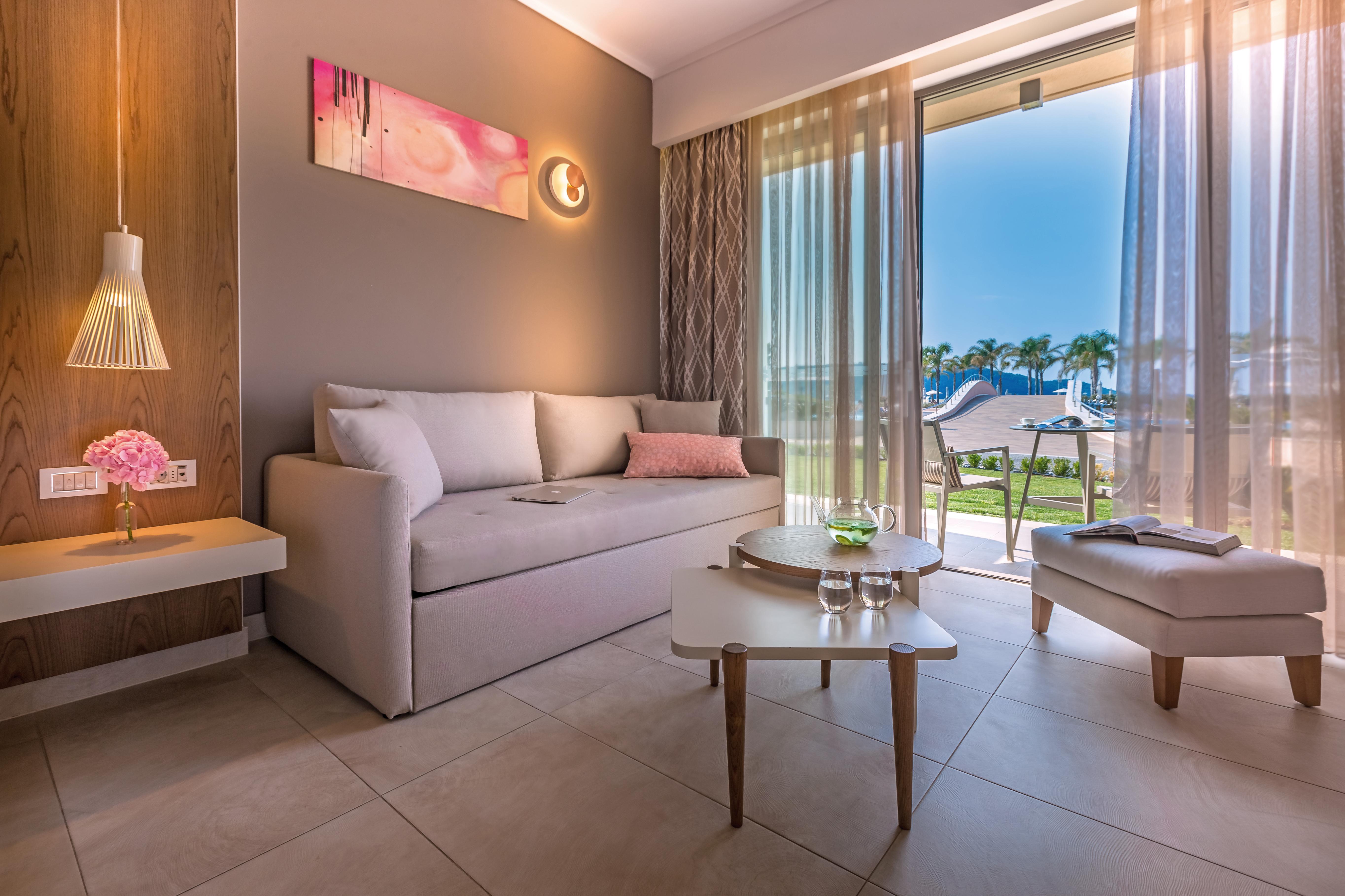 Miraggio Thermal Spa Resort Paliouri Exteriör bild Suite