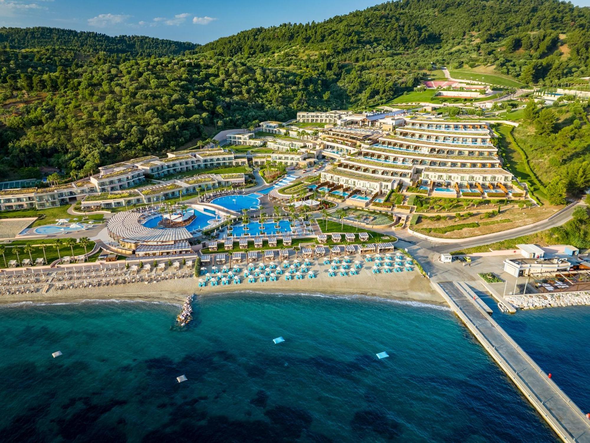 Miraggio Thermal Spa Resort Paliouri Exteriör bild The resort